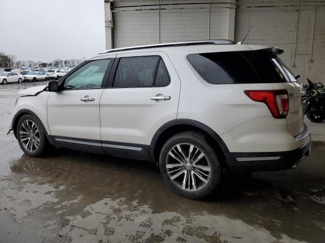 2018 Ford Explorer Platinum