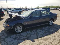Salvage cars for sale from Copart Indianapolis, IN: 2003 BMW 525 I Automatic