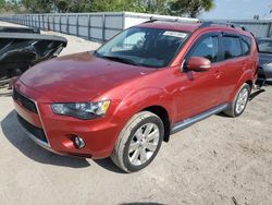 Salvage cars for sale from Copart Riverview, FL: 2012 Mitsubishi Outlander SE