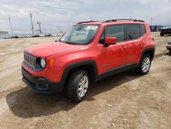 Salvage cars for sale from Copart Greenwood, NE: 2016 Jeep Renegade Latitude
