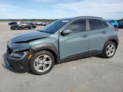 Salvage cars for sale at Grand Prairie, TX auction: 2022 Hyundai Kona SEL