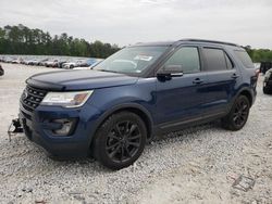 Salvage cars for sale at Ellenwood, GA auction: 2017 Ford Explorer XLT