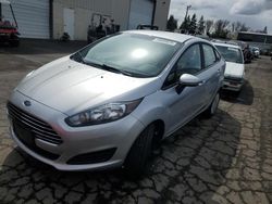 Salvage cars for sale at Woodburn, OR auction: 2019 Ford Fiesta S