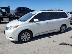 Salvage cars for sale from Copart Duryea, PA: 2011 Toyota Sienna XLE