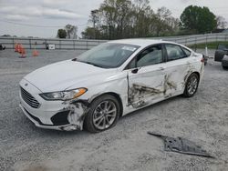 Salvage cars for sale at Gastonia, NC auction: 2019 Ford Fusion SE