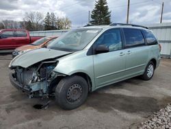 Salvage cars for sale at Ham Lake, MN auction: 2010 Toyota Sienna CE