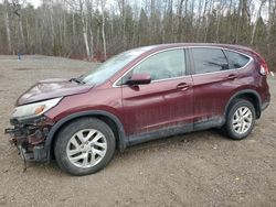 Salvage cars for sale from Copart Bowmanville, ON: 2016 Honda CR-V SE