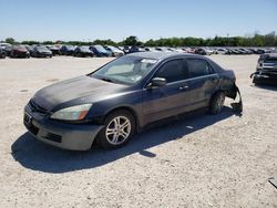 Honda salvage cars for sale: 2007 Honda Accord EX