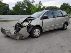 Salvage cars for sale from Copart Augusta, GA: 2006 Toyota Sienna CE