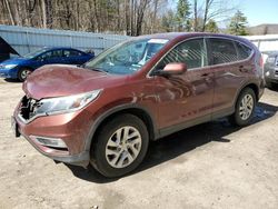 Salvage cars for sale at Center Rutland, VT auction: 2015 Honda CR-V EX