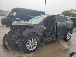 Salvage cars for sale from Copart Wilmer, TX: 2019 KIA Sorento L