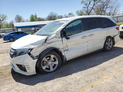 Salvage cars for sale at Wichita, KS auction: 2019 Honda Odyssey EXL