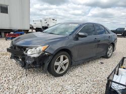 Salvage cars for sale at Temple, TX auction: 2012 Toyota Camry Base