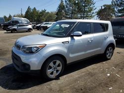 Salvage cars for sale at Denver, CO auction: 2017 KIA Soul