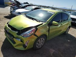 Salvage cars for sale at Tucson, AZ auction: 2015 Toyota Prius C