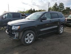 Salvage cars for sale at Denver, CO auction: 2012 Jeep Grand Cherokee Laredo