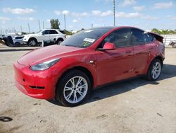 Salvage cars for sale from Copart Miami, FL: 2023 Tesla Model Y