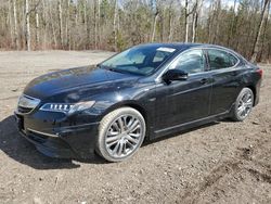 Salvage cars for sale from Copart Ontario Auction, ON: 2017 Acura TLX Tech