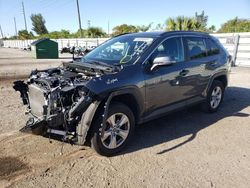 Salvage cars for sale at Miami, FL auction: 2021 Toyota Rav4 XLE