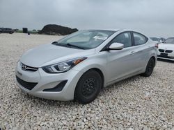 Salvage cars for sale from Copart Temple, TX: 2016 Hyundai Elantra SE