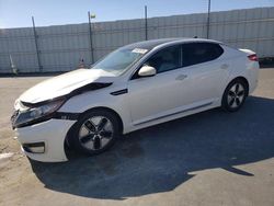 Salvage cars for sale at Antelope, CA auction: 2012 KIA Optima Hybrid