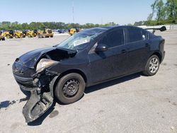 Salvage cars for sale at Dunn, NC auction: 2011 Mazda 3 I