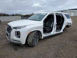 Salvage cars for sale from Copart Ontario Auction, ON: 2021 Hyundai Palisade Limited