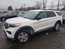 Salvage cars for sale from Copart New Britain, CT: 2023 Ford Explorer XLT