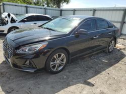 Salvage cars for sale at Riverview, FL auction: 2018 Hyundai Sonata Sport