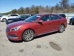 Salvage cars for sale from Copart Brookhaven, NY: 2015 Hyundai Sonata Sport