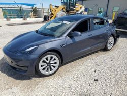 Salvage cars for sale at Arcadia, FL auction: 2023 Tesla Model 3