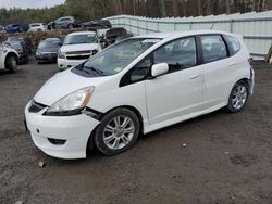 Honda salvage cars for sale: 2009 Honda FIT Sport