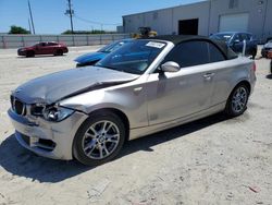 Salvage cars for sale at Jacksonville, FL auction: 2009 BMW 128 I