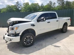 Salvage cars for sale at Augusta, GA auction: 2018 Nissan Titan XD SL