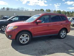 Salvage cars for sale from Copart Exeter, RI: 2010 Hyundai Santa FE SE