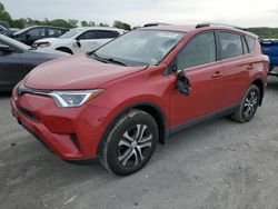 Salvage cars for sale at Cahokia Heights, IL auction: 2017 Toyota Rav4 LE