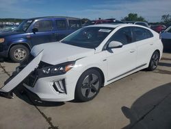 Salvage cars for sale at Grand Prairie, TX auction: 2020 Hyundai Ioniq SEL