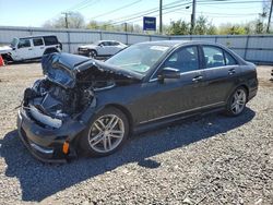 Salvage cars for sale from Copart Hillsborough, NJ: 2014 Mercedes-Benz C 300 4matic