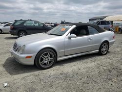 Salvage cars for sale at Antelope, CA auction: 2001 Mercedes-Benz CLK 430