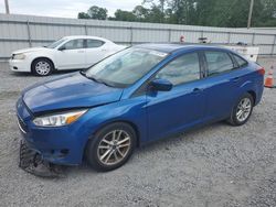 Salvage cars for sale from Copart Gastonia, NC: 2018 Ford Focus SE