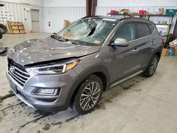 Salvage cars for sale from Copart Windham, ME: 2020 Hyundai Tucson Limited