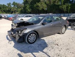 Vehiculos salvage en venta de Copart Ocala, FL: 2012 Honda Accord LX