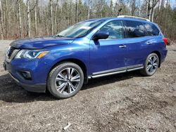 Vehiculos salvage en venta de Copart Bowmanville, ON: 2017 Nissan Pathfinder S