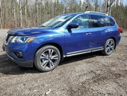 Salvage cars for sale at Bowmanville, ON auction: 2017 Nissan Pathfinder S