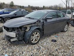 Salvage cars for sale at Candia, NH auction: 2015 Chrysler 200 Limited