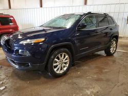 Salvage cars for sale at Lansing, MI auction: 2015 Jeep Cherokee Limited