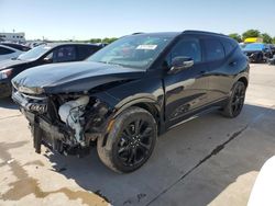 Salvage cars for sale from Copart Grand Prairie, TX: 2021 Chevrolet Blazer RS