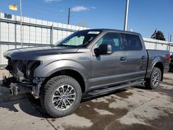 Salvage cars for sale at Littleton, CO auction: 2018 Ford F150 Supercrew