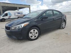 Salvage cars for sale at West Palm Beach, FL auction: 2017 KIA Forte LX