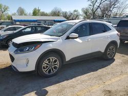 Salvage cars for sale at Wichita, KS auction: 2020 Ford Escape SEL